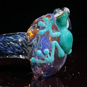 Shop Fancy Magic Mushroom Green Frog Spoon in australian