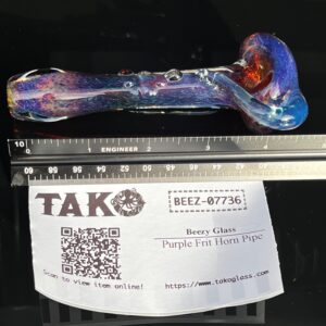 Shop Blue Frit Horn Pipe in australian