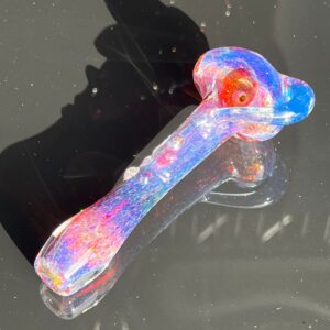 Shop Blue Frit Horn Pipe in australian