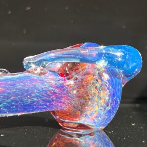 Shop Blue Frit Horn Pipe in australian