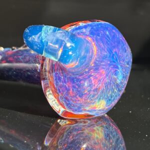 Shop Blue Frit Horn Pipe in australian