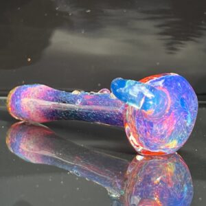 Shop Blue Frit Horn Pipe in australian