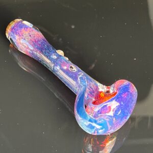 Shop Blue Frit Horn Pipe in australian