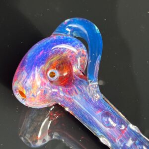 Shop Blue Frit Horn Pipe in australian