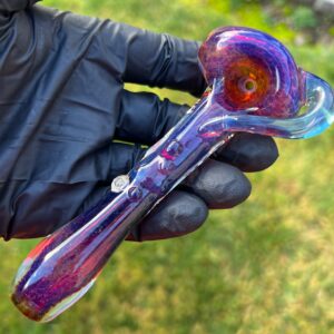 Shop Blue Frit Horn Pipe in australian