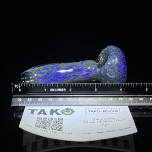 Shop Black Plasma Glass Pipe in australian