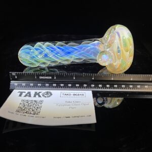 Shop Egyptian Glass Opal Pipe in australian