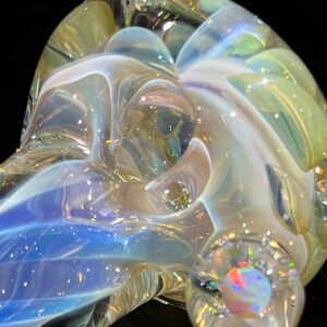 Shop Egyptian Glass Opal Pipe in australian