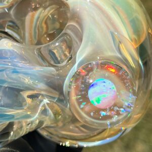 Shop Egyptian Glass Opal Pipe in australian