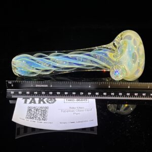 Shop Egyptian Glass Opal Pipe in australian