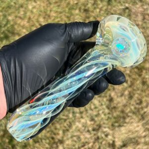 Shop Egyptian Glass Opal Pipe in australian