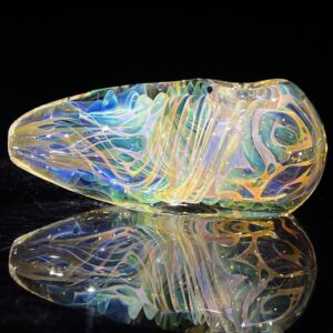 Shop Gold Fume Egg Spoon in australian