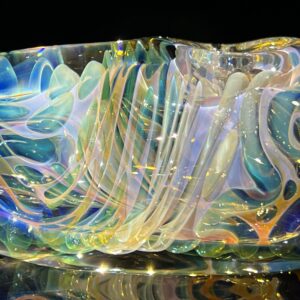 Shop Gold Fume Egg Spoon in australian