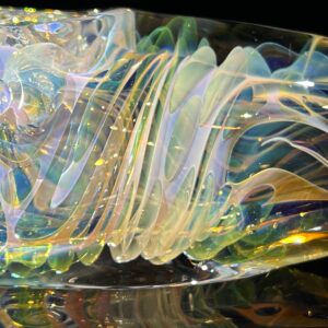 Shop Gold Fume Egg Spoon in australian