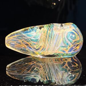 Shop Gold Fume Egg Spoon in australian