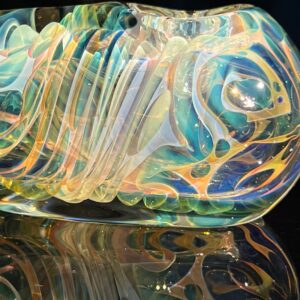 Shop Gold Fume Egg Spoon in australian