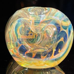 Shop Gold Fume Egg Spoon in australian