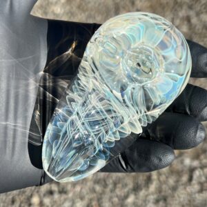 Shop Silver Fume Egg Spoon in australian