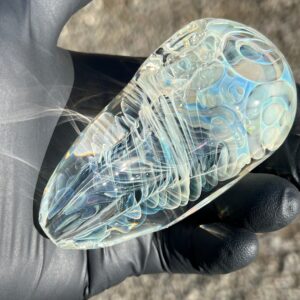 Shop Silver Fume Egg Spoon in australian