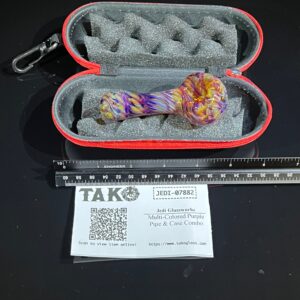 Shop Multi-Colored Purple Pipe & Case Combo in australian