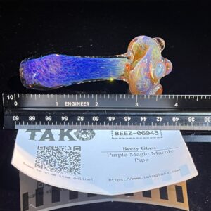Shop Purple Magic Marble Pipe in australian