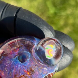 Shop Purple Magic Opal Marble Pipe in australian
