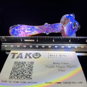 Shop Purple Magic Marble Pipe in australian