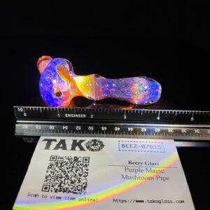 Shop Purple Magic Mushroom Pipe in australian