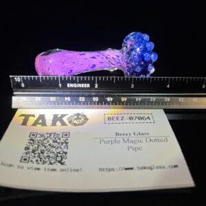 Shop Purple Magic Dotted Pipe in australian