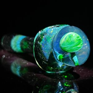 Shop Large Mushroom Experimental Jade Pipe in australian