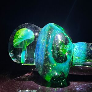 Shop Large Mushroom Experimental Jade Pipe in australian