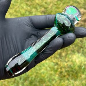 Shop Large Mushroom Experimental Jade Pipe in australian