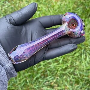 Shop Purple Magic Opal Marble Pipe in australian