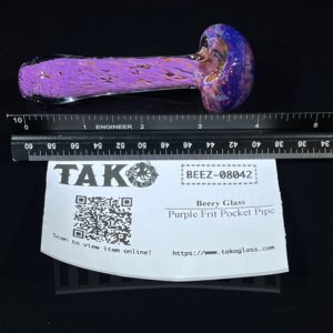 Shop Purple Frit Pocket Pipe in australian