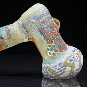 Shop Glass Berry Cupcake Hammer Bubbler in australian