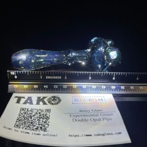 Shop Black Double Opal Pipe in australian