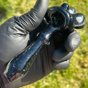 Shop Black Double Opal Pipe in australian