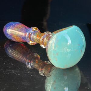 Shop Purple Magic Blue Frit Pipe in australian