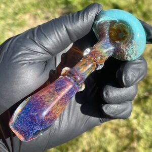 Shop Purple Magic Blue Frit Pipe in australian