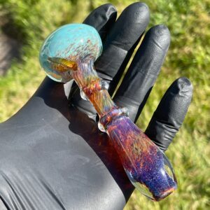 Shop Purple Magic Blue Frit Pipe in australian