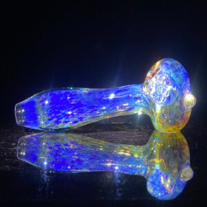 Shop Large Purple Ghost Pipe with Crushed Opal Marble in australian