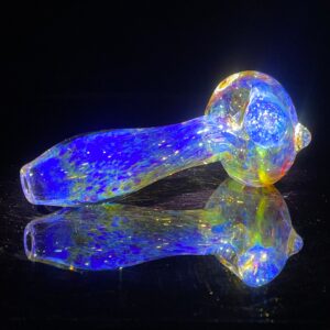 Shop Large Purple Ghost Pipe with Crushed Opal Marble in australian