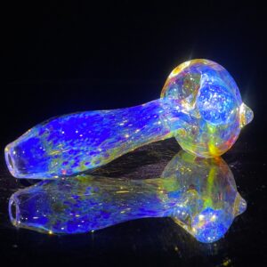 Shop Large Purple Ghost Pipe with Crushed Opal Marble in australian