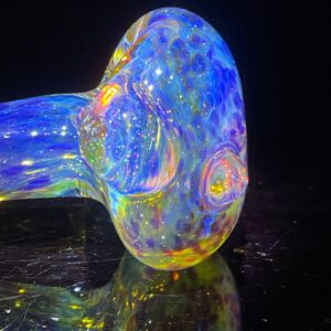 Shop Large Purple Ghost Pipe with Crushed Opal Marble in australian