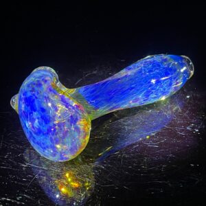 Shop Large Purple Ghost Pipe with Crushed Opal Marble in australian