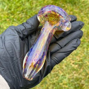 Shop Large Purple Ghost Pipe with Crushed Opal Marble in australian