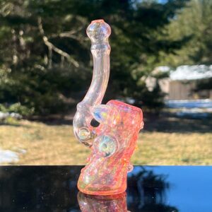 Shop Gold Fumed Stand-Up Dry Pipe in australian
