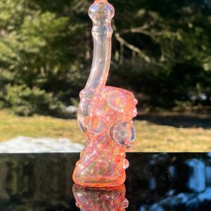 Shop Gold Fumed Stand-Up Dry Pipe in australian