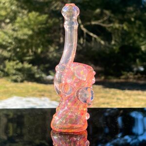 Shop Gold Fumed Stand-Up Dry Pipe in australian
