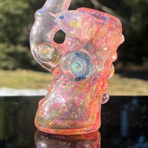 Shop Gold Fumed Stand-Up Dry Pipe in australian